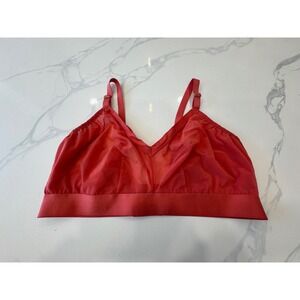 Harper Wilde ComfortMesh™ Triangle Bralette Mesh 3X-Large Red Women